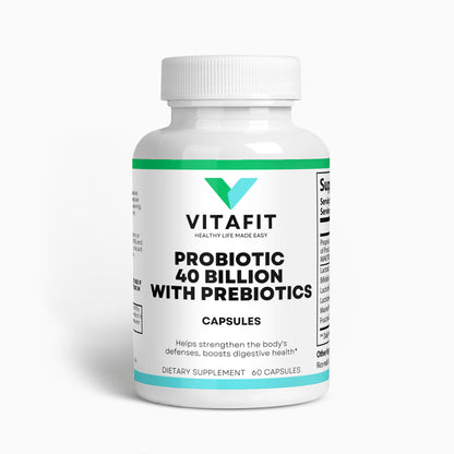 Probiotic 40 Billion with Prebiotics